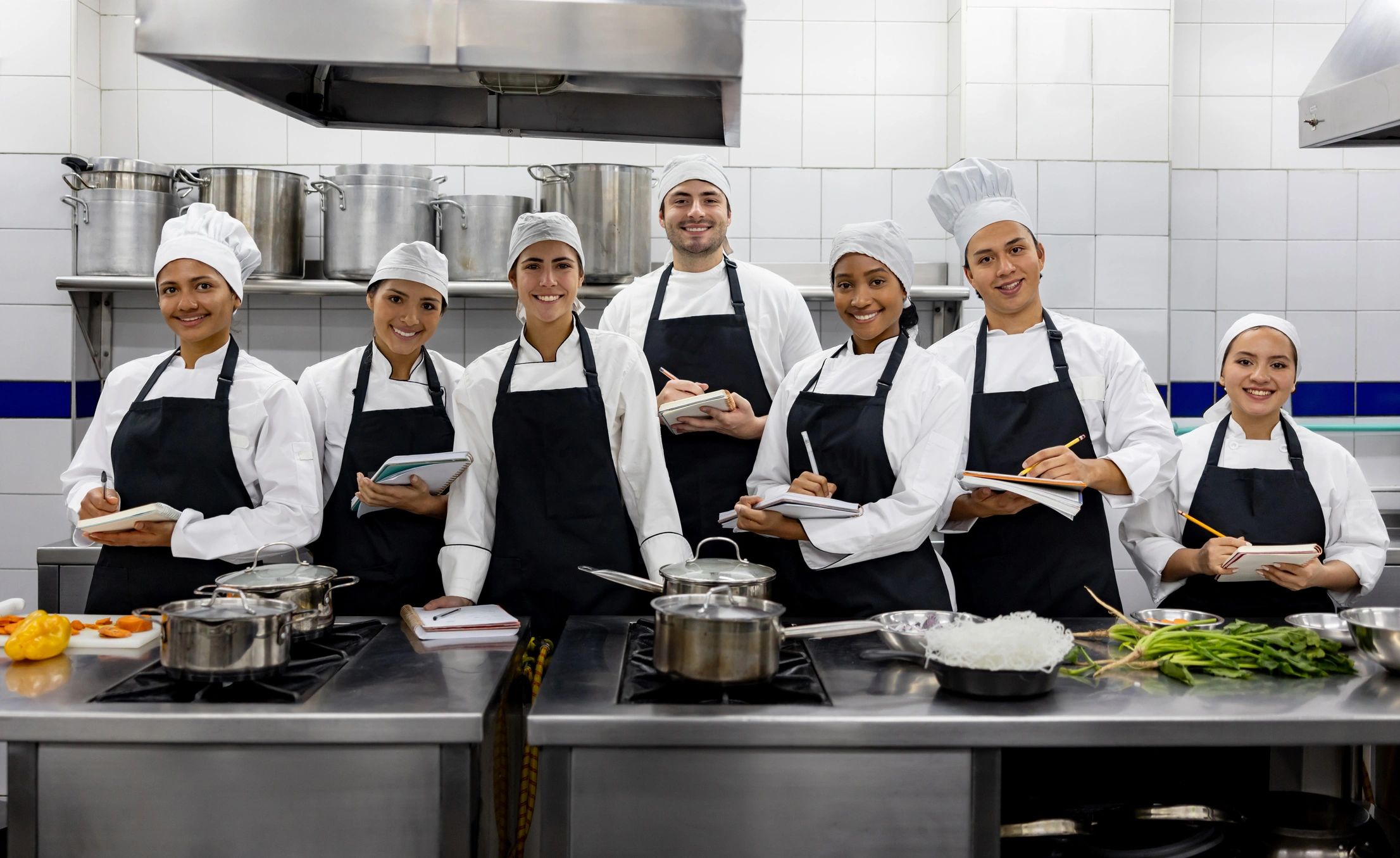 wedding catering service staff